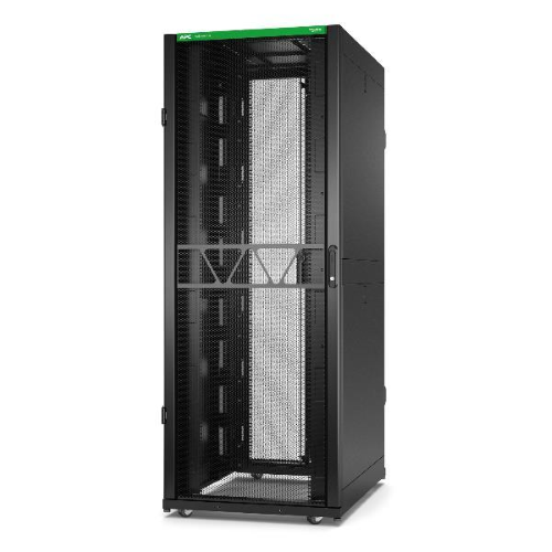 APC NetShelter SX Gen 2 - Rack cabinet - 1991H x 750W x 1070D mm, with sides - A pavimento - nero - 42U - 19"
